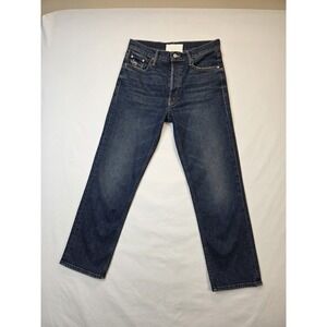 MOTHER Superior The Tomcat Ankle Jeans Size 30 Dirty Mary High Rise Straight